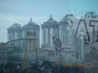 Indonesia - Jakarta port seen from ship