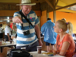 Indonesia tea plantation - fellow who reminds me of Wally in Crocodile Dundee