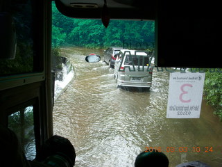 Indonesia Safari ride - crossing the river