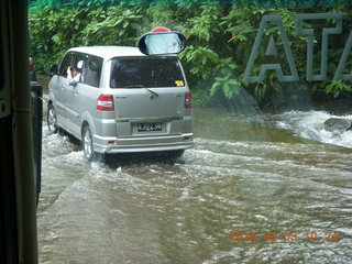 Indonesia Safari ride - crossing the river