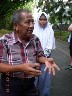 Indonesia Bogur Botanical Garden - our guides