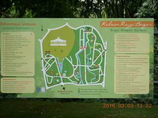 Indonesia Bogur Botanical Garden map