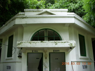 Indonesia Bogur Botanical Garden - toilets