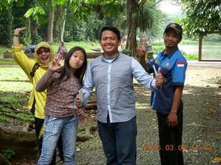 Indonesia Bogur Botanical Garden - local group
