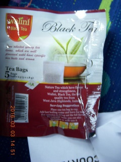 Indonesia tea souvenir