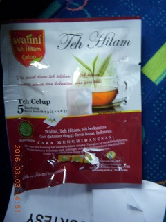 Indonesia tea souvenir