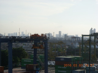 Indonesia - Jakarta seen from ship