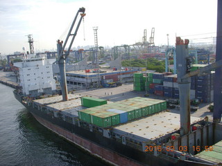 Indonesia - Jakarta seen from ship