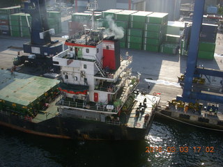 Indonesia - Jakarta seen from ship