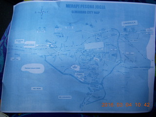 map to borobudur