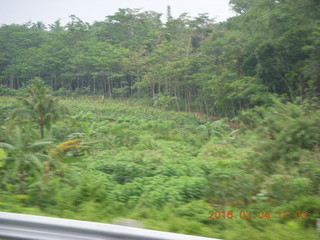 Indonesia - bus ride to Borabudur