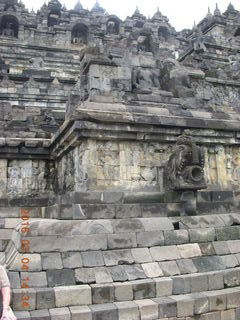 Indonesia - lunch at Borobudur - Coke