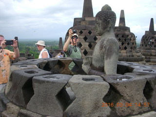 Indonesia - Borobudur temple - Adam and friends
