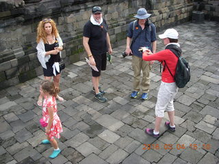 Indonesia - Borobudur temple - people