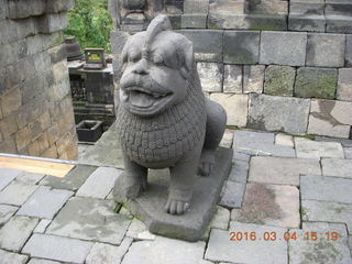 Indonesia - Borobudur temple - lion