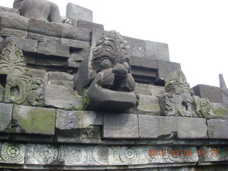 Indonesia - Borobudur temple - gargoyle