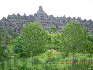 Indonesia - Borobudur temple - Buddha in wall