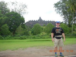 Indonesia - Borobudur temple - our guide Eko