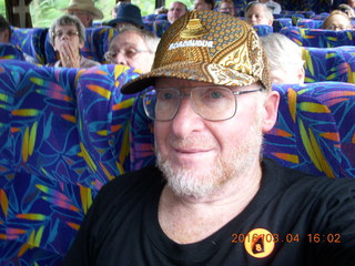 Indonesia - Borobudur cap on Adam