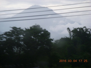 Indonesia - bus ride back from Borobudur + temple