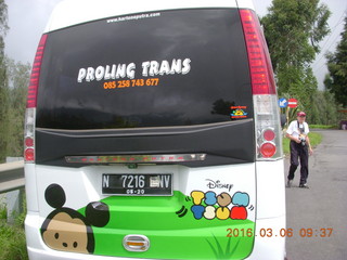 Indonesia - drive to Mt. Bromo- our jet bus
