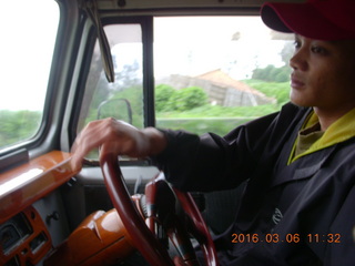 Indonesia - Mighty Mt. Bromo - Jeep drive down - Jeep driver