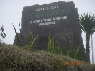 178 996. Indonesia - Mighty Mt. Bromo - sea of sand hotel