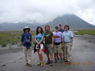 Indonesia - Mighty Mt. Bromo - Sea of Sand - group photo