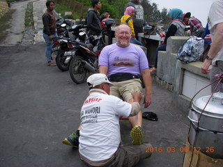 Indonesia - Mighty Mt. Bromo - Sea of Sand - group photo