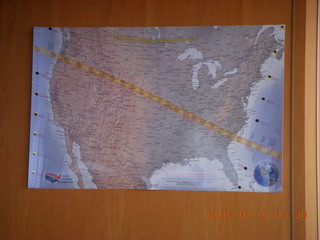 Great American Eclipse map