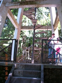 Indonesia - Bantimurung Water Park - helix (spiral) staircase