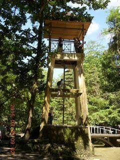 56 998. Indonesia - Bantimurung Water Park - helix (spiral) staircase