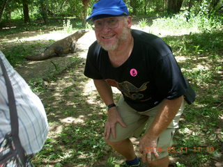 Indonesia - Komodo Island tourists taking pictures