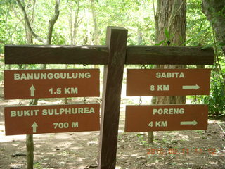 Indonesia - Komodo Island sign