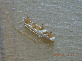 local kids in rowboat