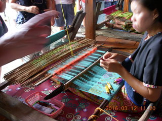 Indonesia - Lombok - loom-weaving village