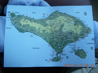 Indonesia - Bali map