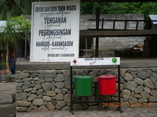 Indonesia - Bali - Tenganan village - sign