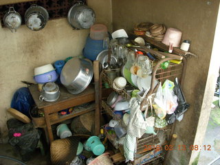 34 99d. Indonesia - Bali - Tenganan village - kitchen