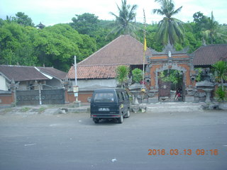 Indonesia - Bali - Tenganan village - coconut husks