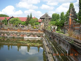 Indonesia - Bali - temple at Klungkung - horse carriage