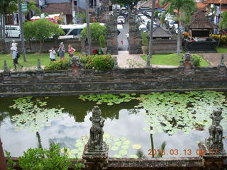 Indonesia - Bali - temple at Klungkung - moat