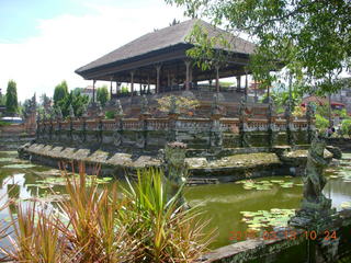 Indonesia - Bali - temple at Klungkung - musical instruments