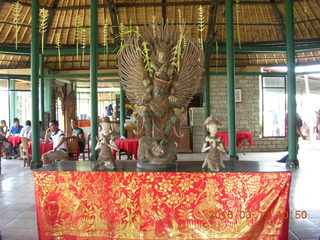 Indonesia - Bali - temple at Klungkung - outside