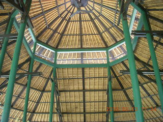 Indonesia - Bali - lunch with hilltop view - ceiling