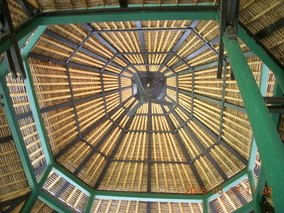 Indonesia - Bali - lunch with hilltop view - ceiling