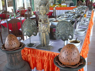 Indonesia - Bali - lunch with hilltop view - cool trees