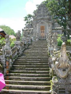 Indonesia - Bali - temple at Bangli +++