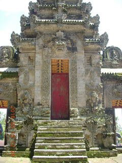 Indonesia - Bali - temple at Bangli