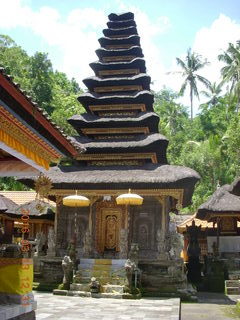 Indonesia - Bali - temple at Bangli